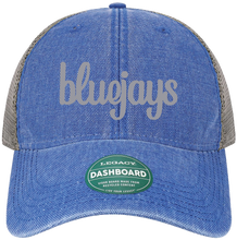 Load image into Gallery viewer, 3D Bluejays Embroidered Washed Cavnas Hat
