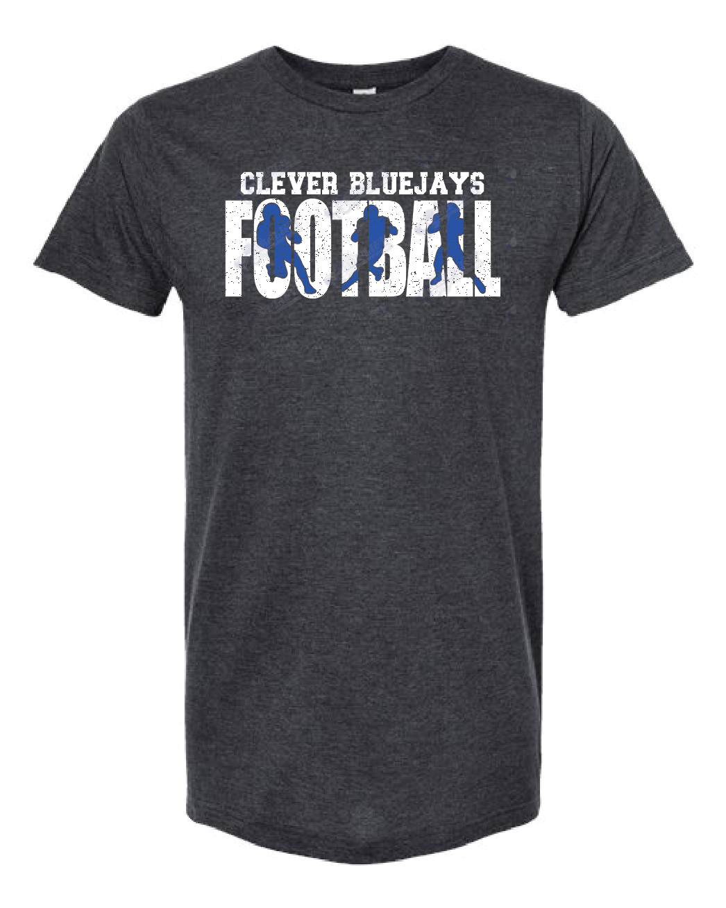 Clever Bluejays Football T-shirt