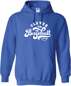 Personalized Clever Baseball Hoodie