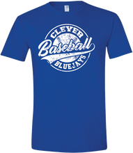 Load image into Gallery viewer, Clever Bluejay Baseball T-shirt
