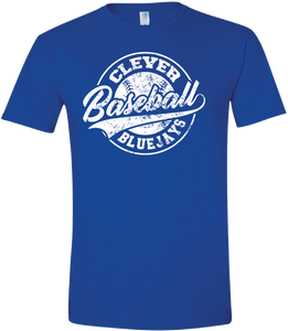 Clever Bluejay Baseball T-shirt