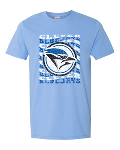 Clever Bluejays Groovy T-shirt