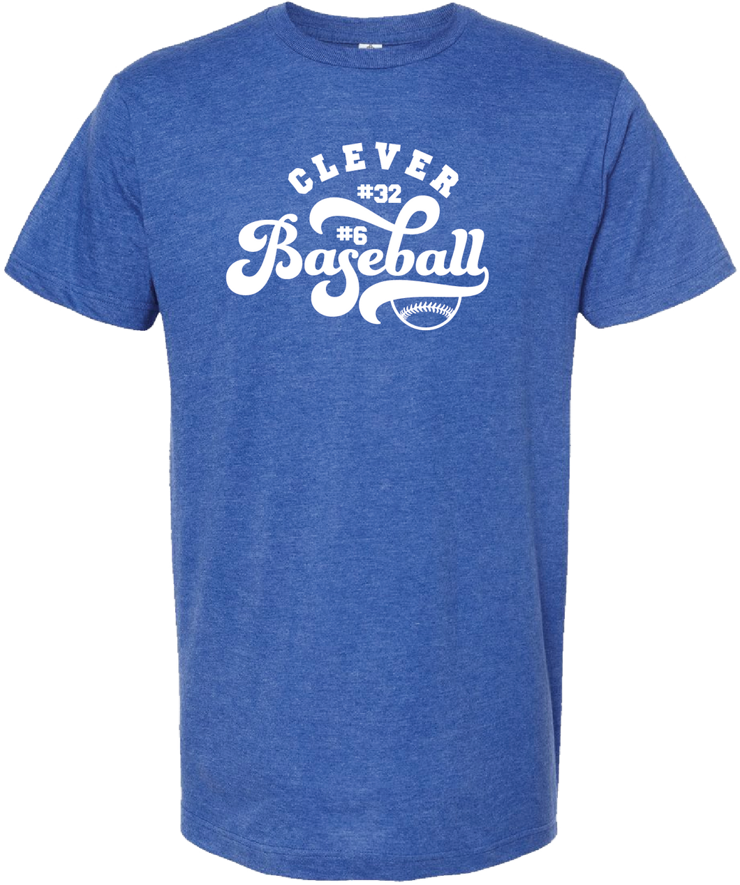 Personalized Clever Baseball T-shirt