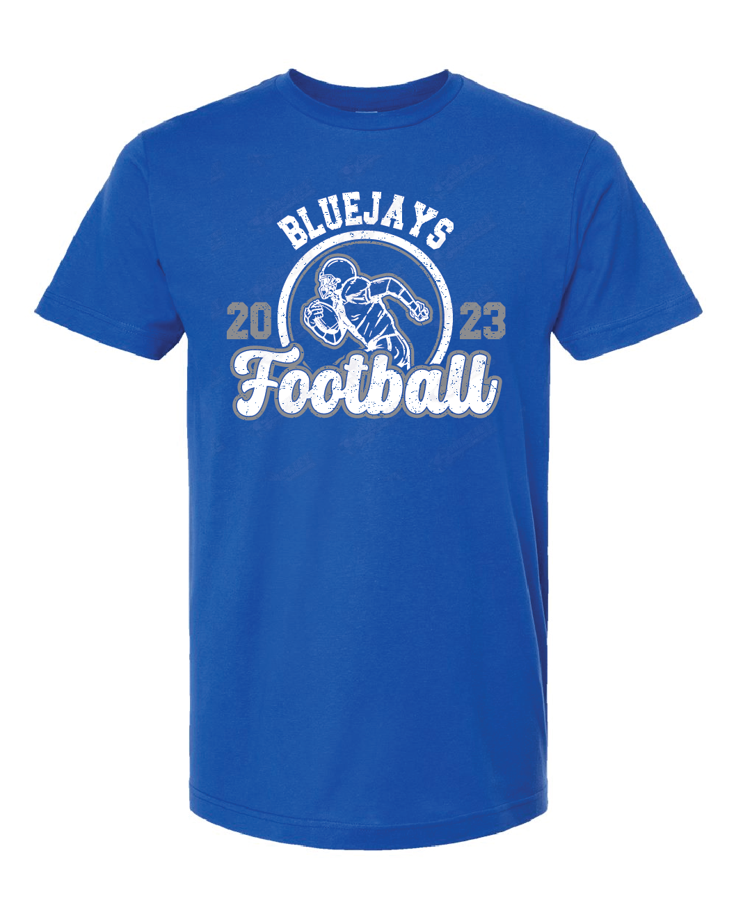 Bluejays Football Distressed T-shirt