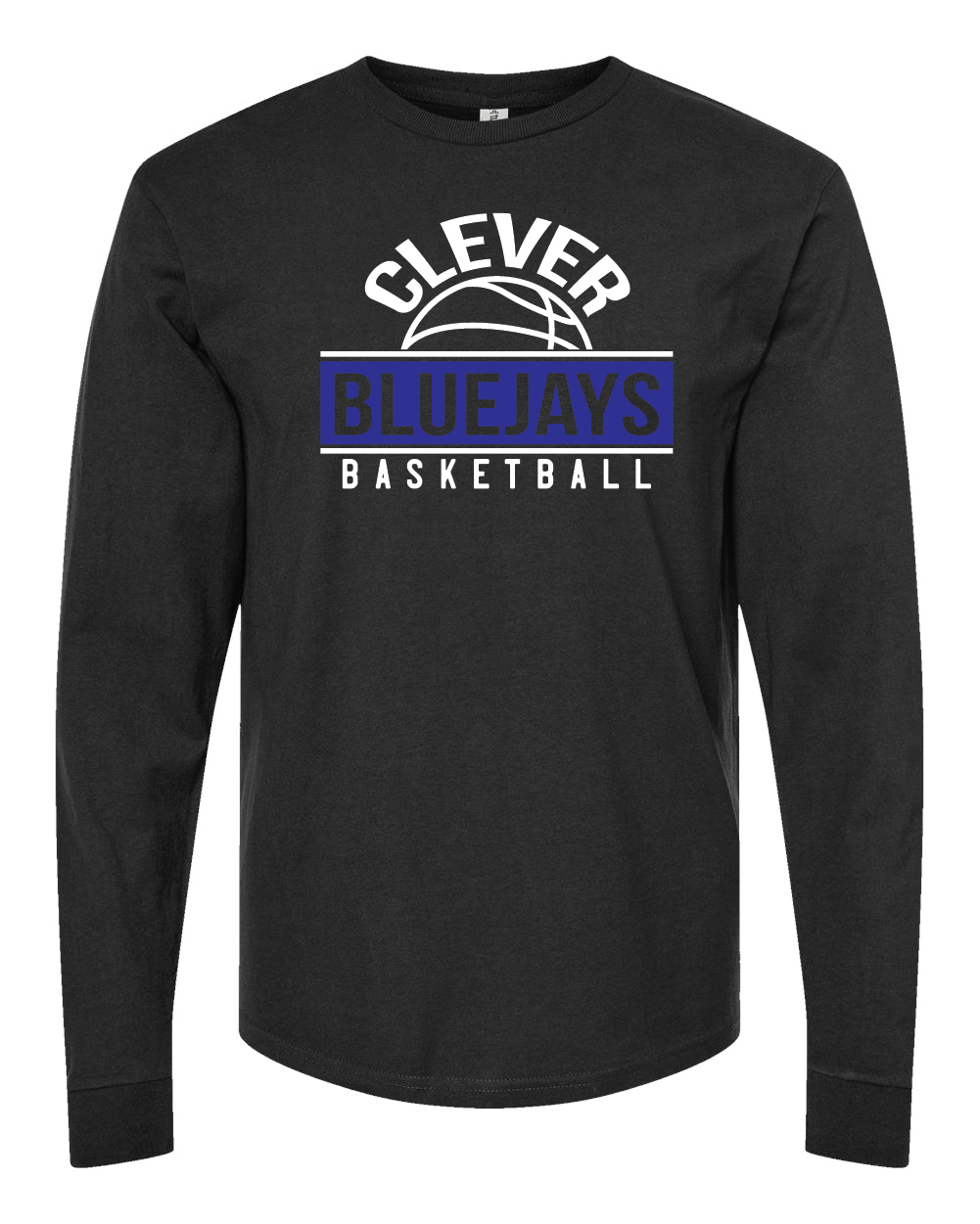 Clever Basketball Long Sleeve Shirt