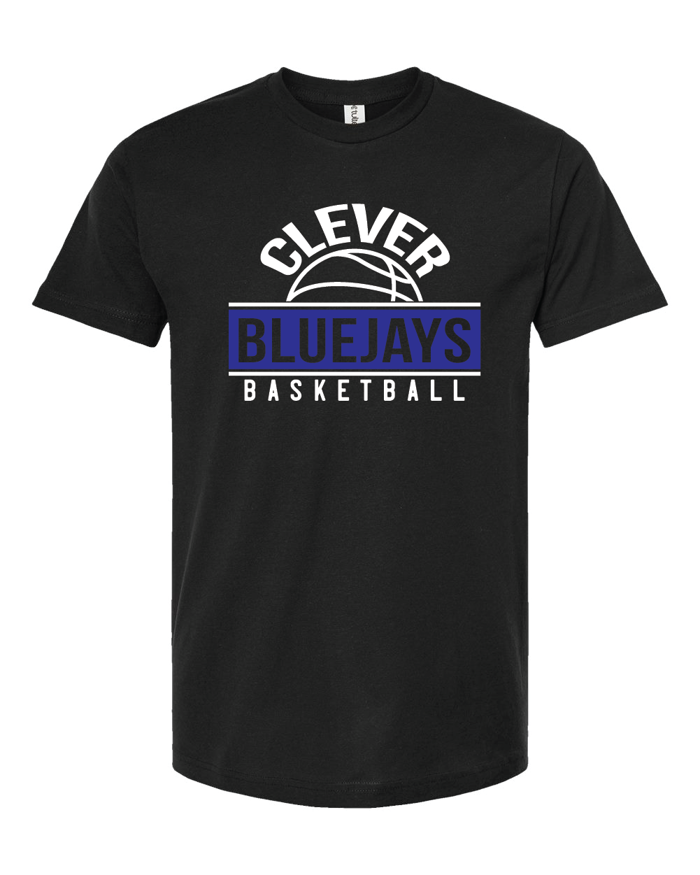 Clever Basketball Short Sleeve T-shirt