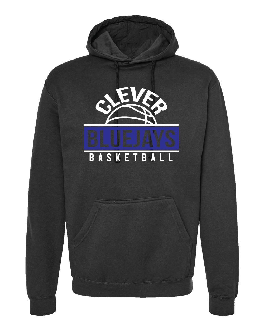 Clever Basketball Hoodie