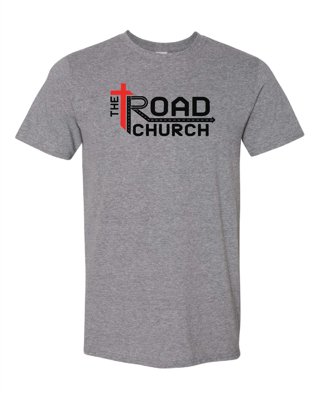 The Road Church - Short, Long, Sweatshirts, Hoodies, Tanks Athletic Gray