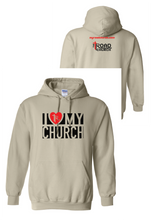 Load image into Gallery viewer, LOVE MY CHURCH - Short, Long, Crewnecks, Hoodies Cream/Natural
