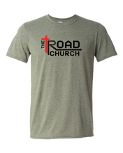 Load image into Gallery viewer, The Road Church - Short, Long, Sweatshirts, Hoodies Military Green
