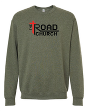 Load image into Gallery viewer, The Road Church - Short, Long, Sweatshirts, Hoodies Military Green
