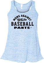 Load image into Gallery viewer, Moms Against White Baseball Pants Tanktop

