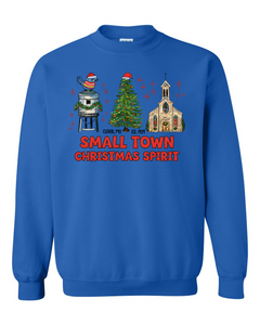 Small Town Christmas Spirit Sweatshirt