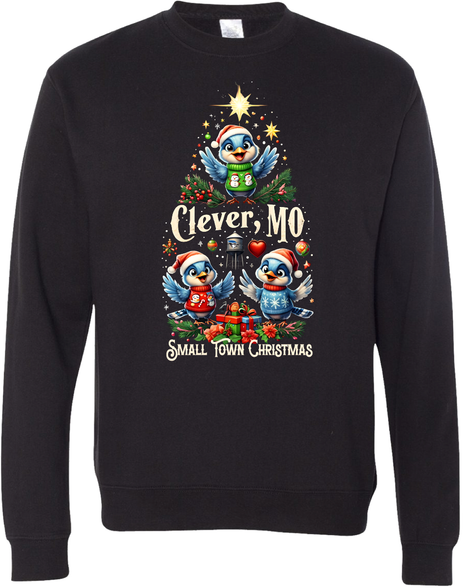 Small Town Christmas Tree Sweatshirt