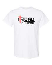 Load image into Gallery viewer, The Road Church -Short, Long, Sweatshirts, Hoodies, Tanks White
